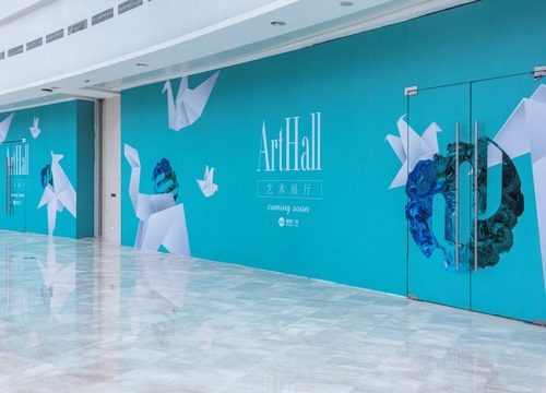 阛阓告白围挡建造
