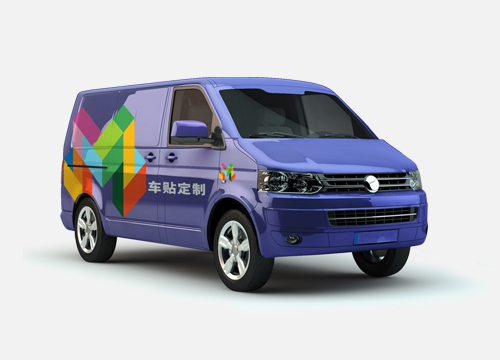 面包商用车车贴建造